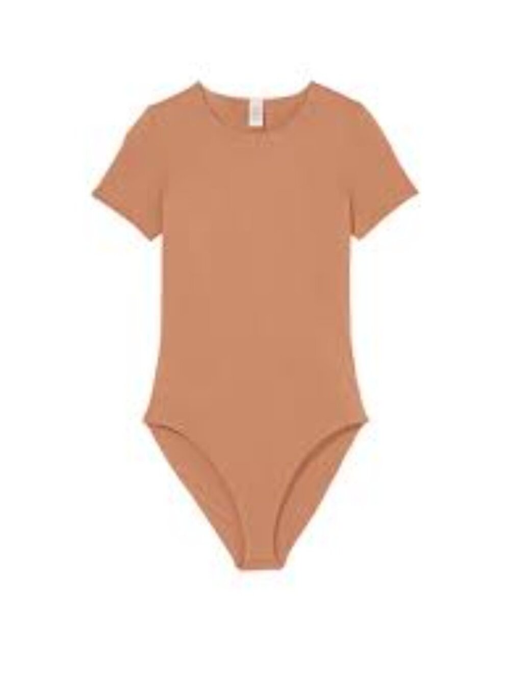 Victoria's Secret FeatherSoft™ Innovation Short-Sleeve Bodysuit, Toffee, Size M